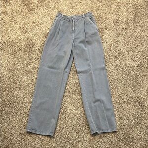 Tencel/Cotton Blue Trousers